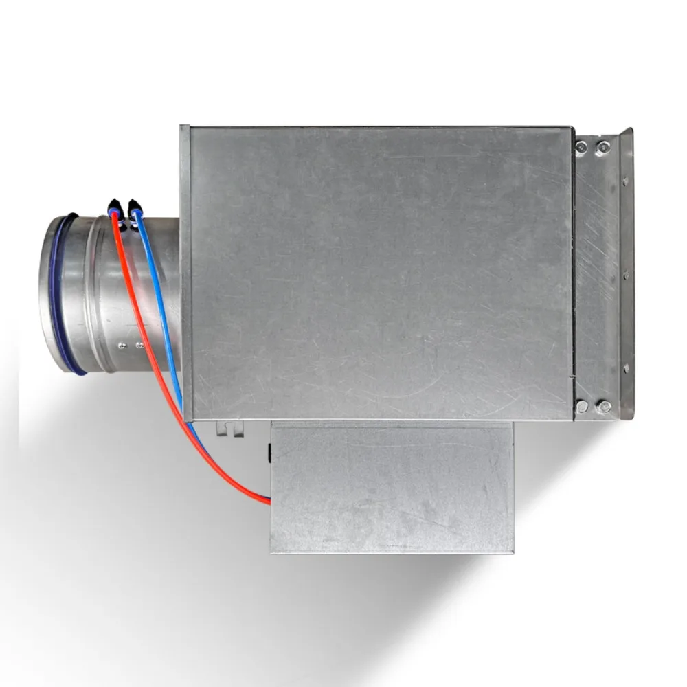 HVAC System Components VAV Single Duct No Pressure Variable Volume Vents Electric end point unit VAV box