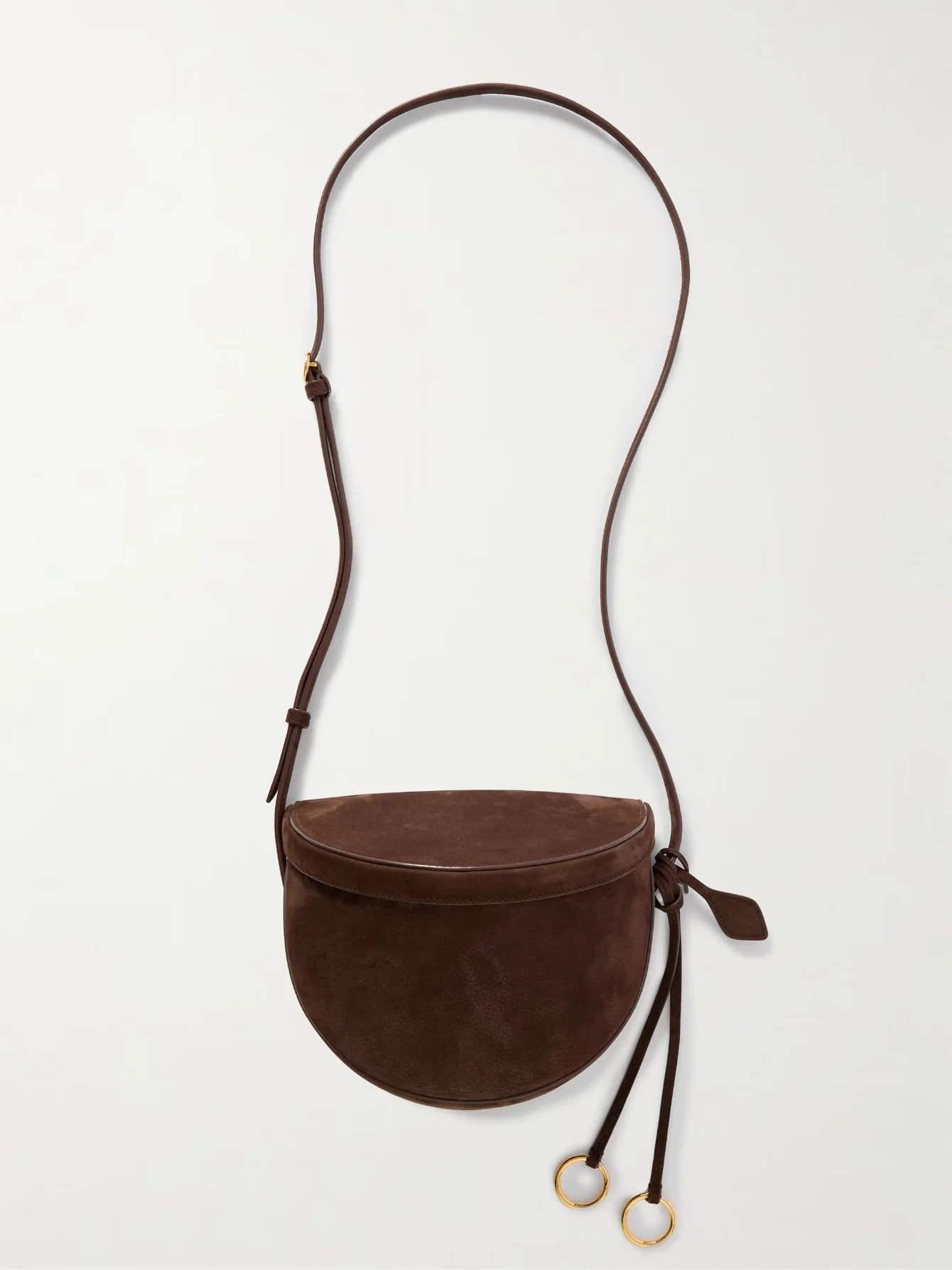 

Women coffee color genuine nude leather saddle crossbody bag black flap shoulder bag 2025 winter new