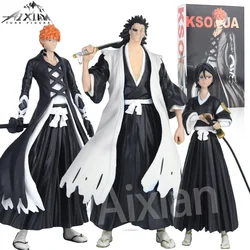 Aixlan 3pcs BLEACH Anime Figure Kurosaki Ichigo PVC Action Figure Kuchiki Rukia Figurine Collectible Model Toys Kid Gift