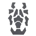 Helmet Velcro Grey