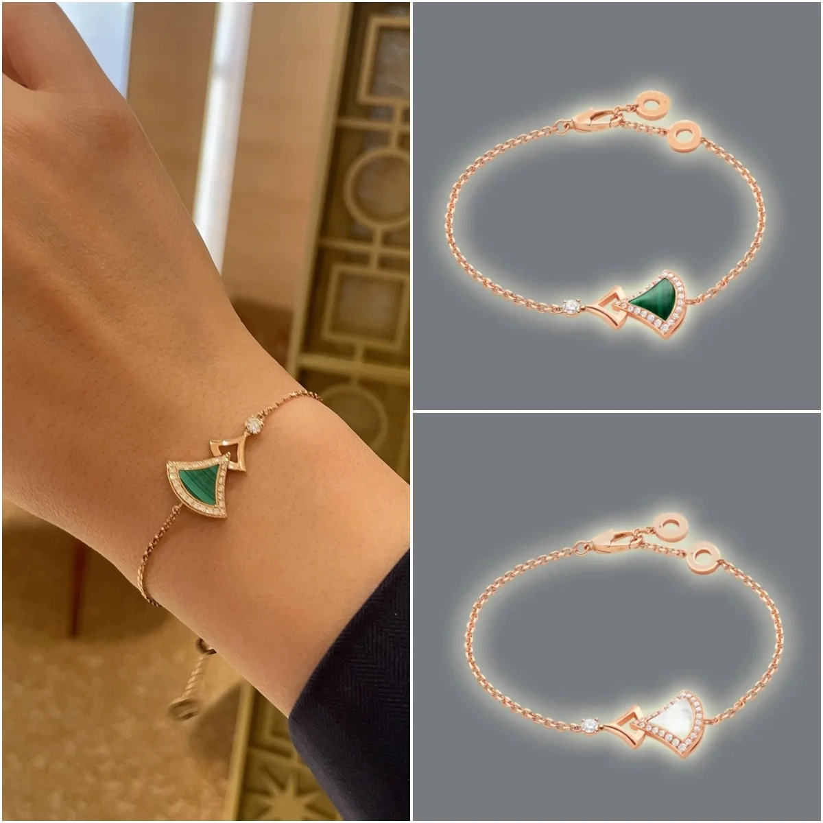 

Solid silver S925 women's jewelry shines with a heart and soul, fan design, bracelet, date occasions, wearing holiday gifts