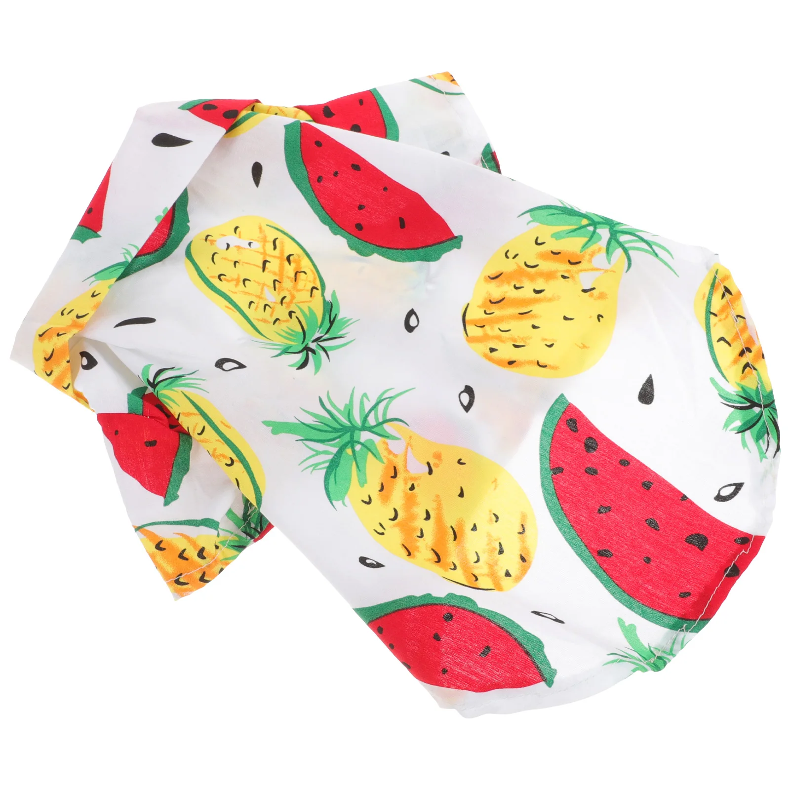 

Cotton Shirt Clothes Summer Dog Costume Breathable Skin-Friendly Comfortable Hawaiian Print Adorable Lightweight Party Photo