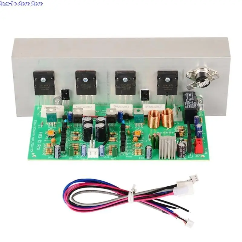 D0UA درجة حرارة مكبر الصوت وحدة مكبر صوت 300WX2 لوحة مكبر للصوت مع التحكم في درجة الحرارة 2CH PMX-300W