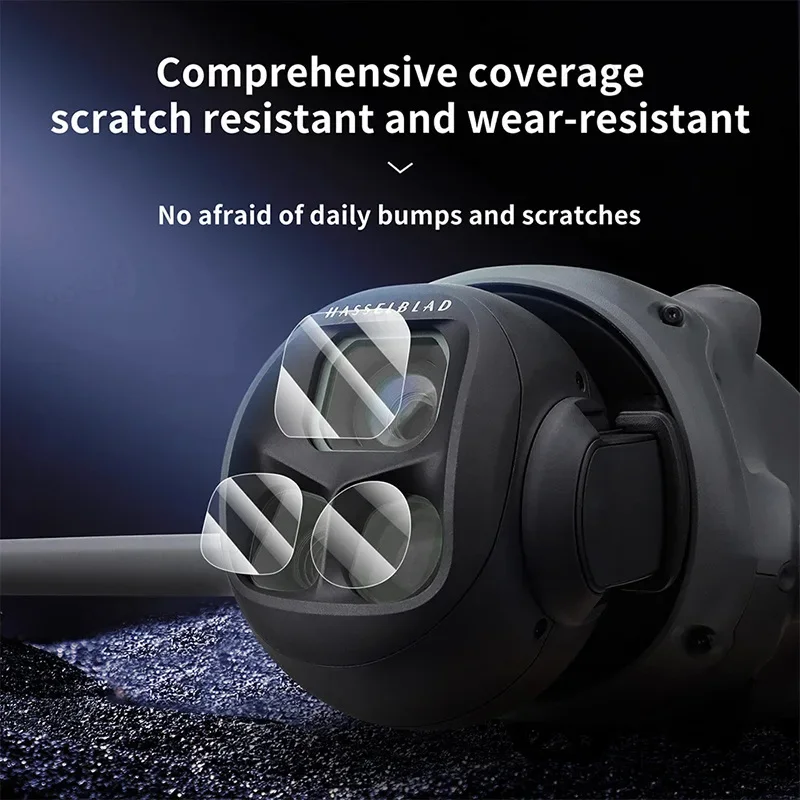 2Pcs Tempered Glass Film for DJI Mavic 4 Pro Anti-scratch Screen Protective Camera Lens 9H HD Image Glass Cover Drone Accessory