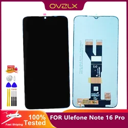 New Original 6.52 Inch Touch Screen 1600*720 LCD Display For Ulefone Note 16 Pro Android 13 Phone Replacement Assembly