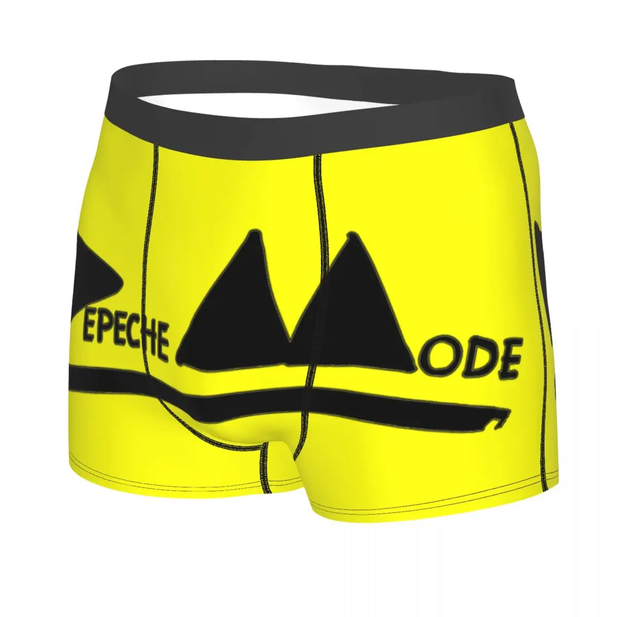 Custom Electronic Rock Depeche Cool Mode Underwear Male Printed Customized Boxer Shorts Panties Briefs Soft Underpants