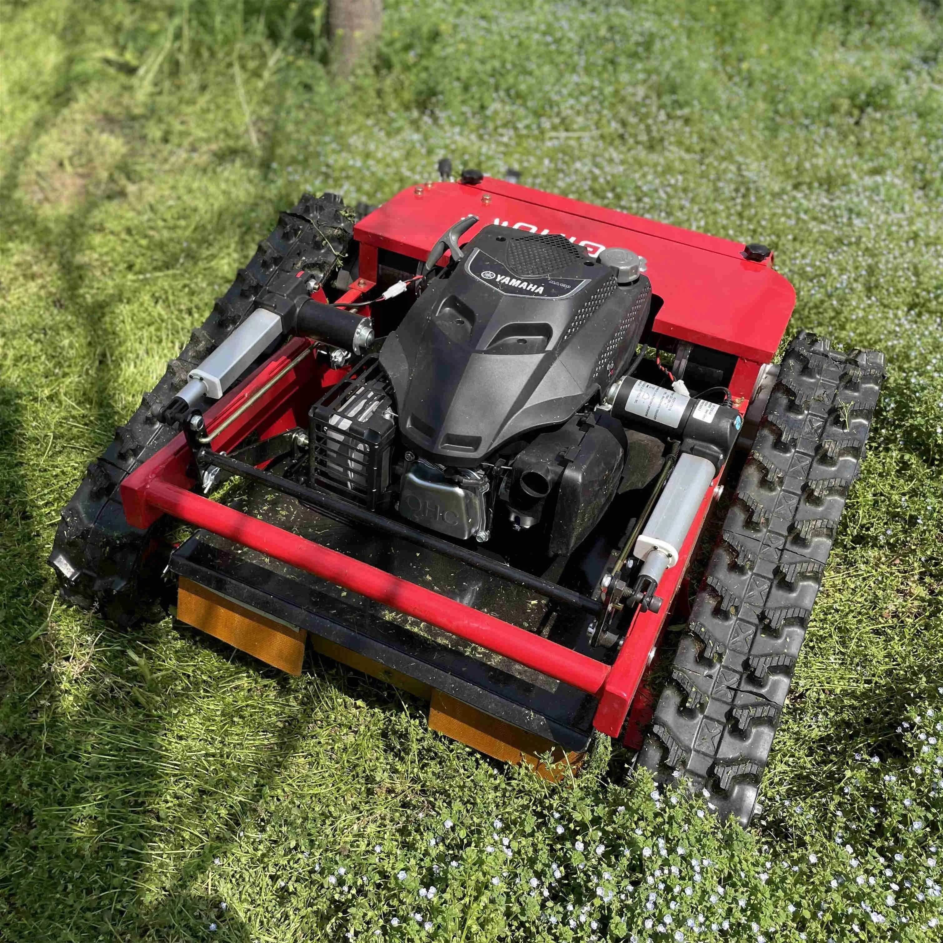 Fruit Tree Garden Mower Width 550mm Remote Control Petrol Mower Zero Turn Mower