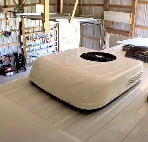 

Автомобильный кондиционер для грузовиков и автодомов, электрический, R32, 12В/24В/48В, крышный, стояночный, система кондиционирования воздуха для грузовиков и автодомов 1