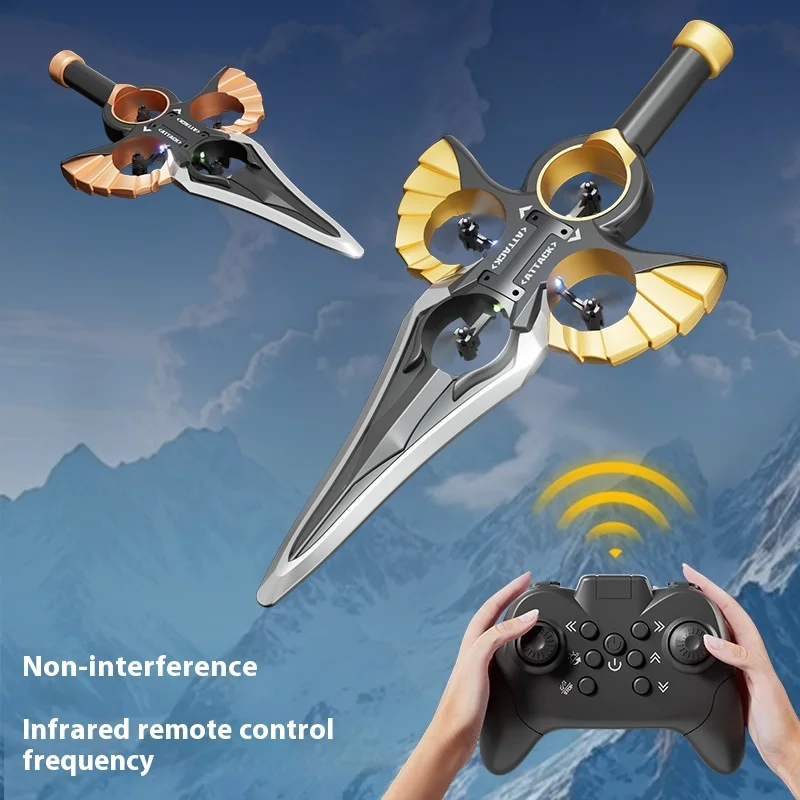 New RC Airplane Mikado Flying Machine Fighter Aerobatics Spinning Tumbling Remote Control Flying Sword Toys Foam