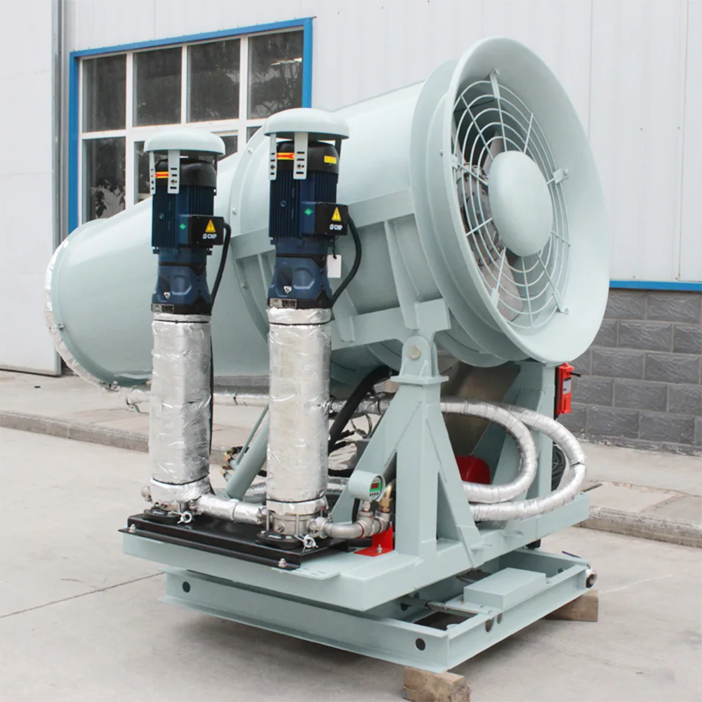 Automatische intelligente ferngesteuerte Zementanlage mit Frostschutz- und Verstopfungssicherung. Industrielle Nebelkanonenmaschine