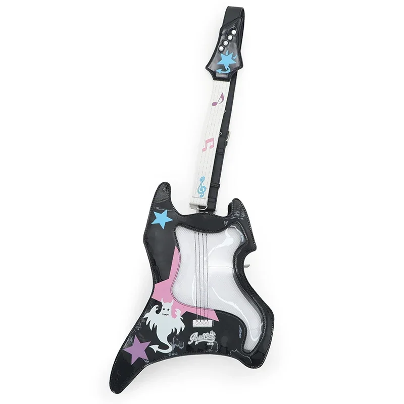 Electric Guitar Ghost Imp One Shoulder Crossbody Bag Personality