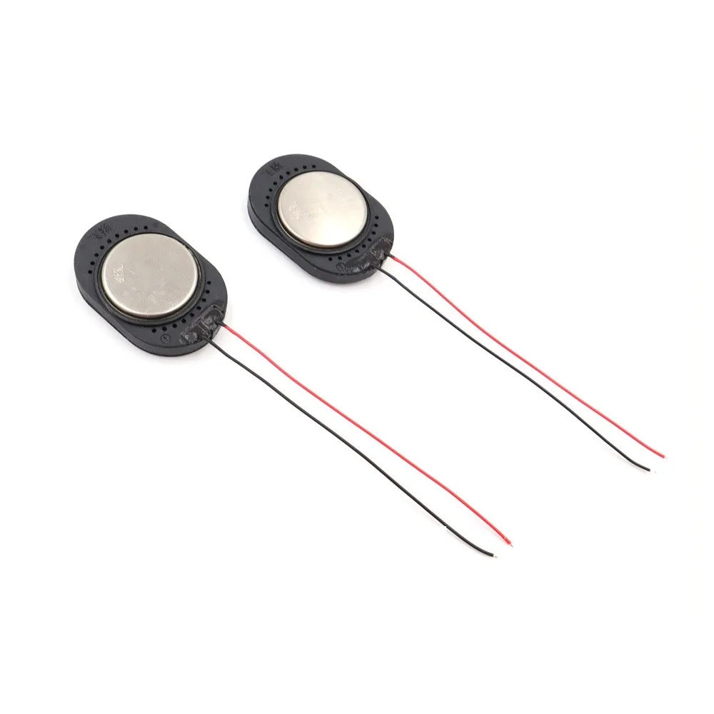 10PCS 2030 ultra-thin three-in-one 8 ohms 1W plastic internal magnetic vibration speaker with cable