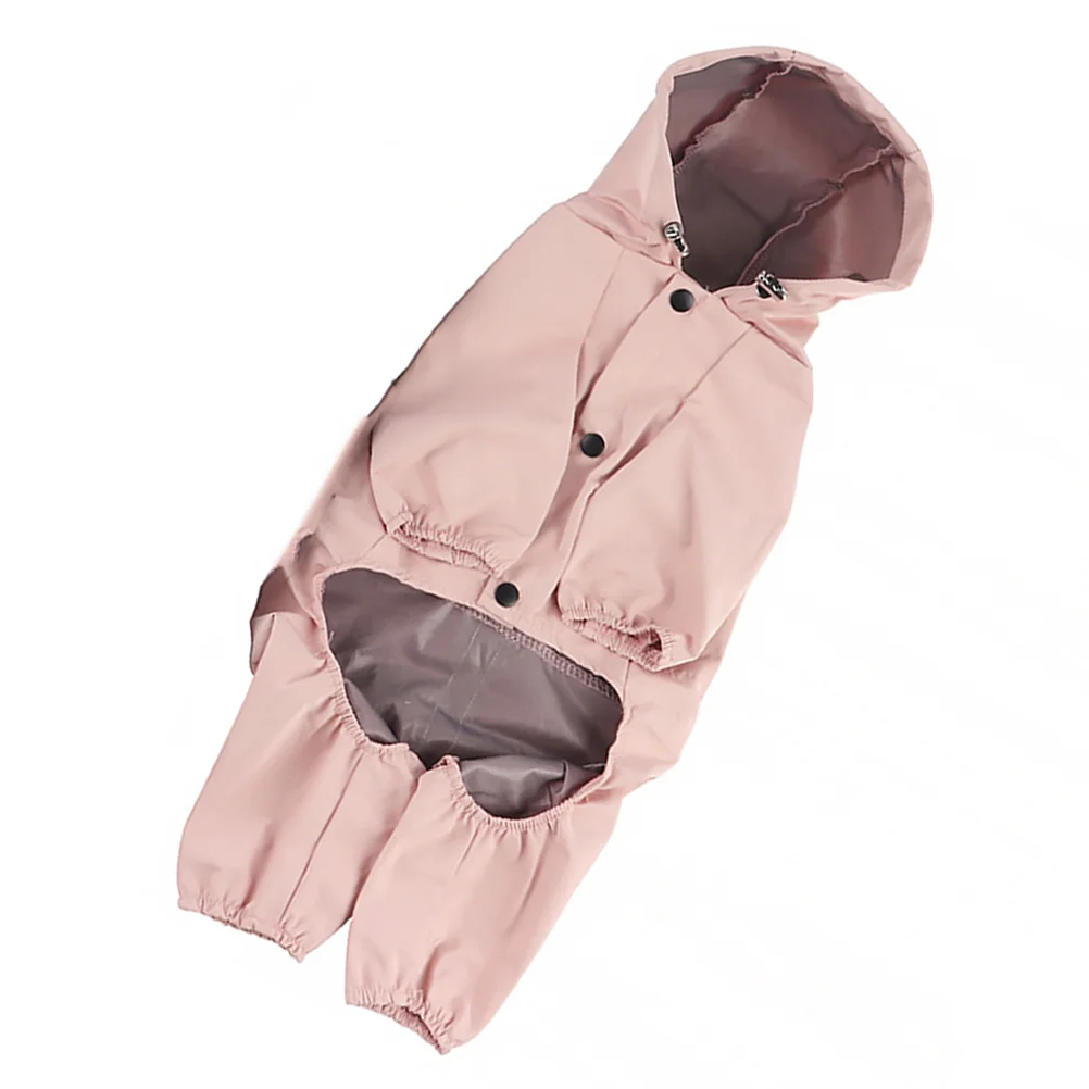 

Waterproof Reflective Coat Large Dog Raincoat Suit The Small Adjustable Pet Jacket Fabric