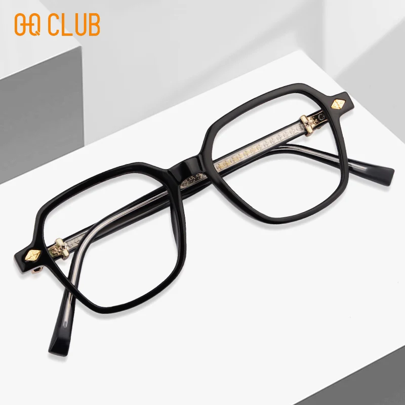 O-Q CLUB Prescription Glasses for Men Eyeglasses Women's Eyepieces Lunette Pour Femme Original Lunettes Myopia Lenses Eyewear