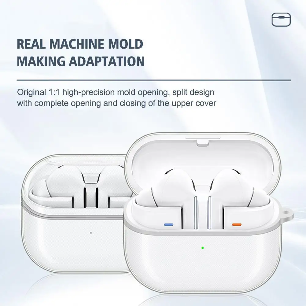 Suitable for Samsung Galaxy Buds3 Pro Wireless Bluetooth Earphone Protective Case TPU Transparent Soft Shell Cartoon Person L2M7