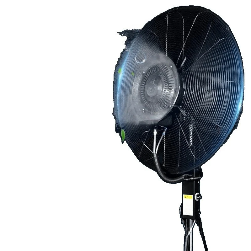 

Spray cooling fan Industrial atomization water mist electric fan Water cooling and humidification
