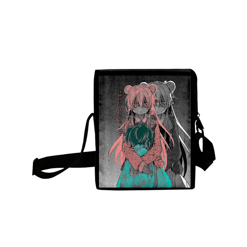 حقيبة Happy Sugar Life Anime 2023 الجديدة Daypack من قماش أكسفورد حقيبة للجنسين