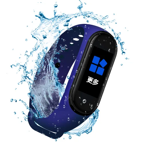 Imagen 2 del producto Conteo de pasos de ejercicio Bluetooth, recordatorio de información, despertador, frecuencia cardíaca, monitoreo de salud del sueño, pulsera inteligente M4 de regalo