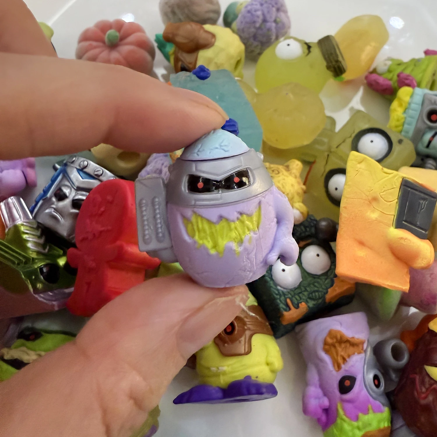 Raro limitado basura el Grossery flocado moldeado Gingerbrea Veg Anime Gang figuras de acción juguetes modelo muñecas de juguete regalo para niños