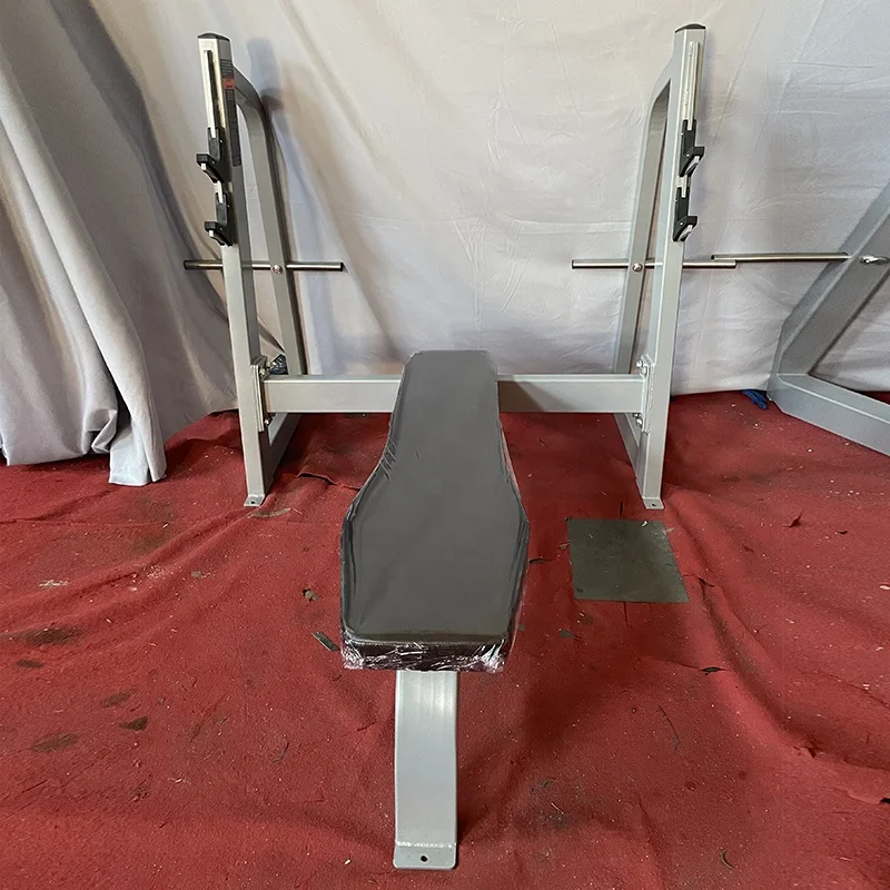 

Commercial Fitness Equipment Body Strength Plate Loaded Weight Lifting Flat Bench Press for Gym Club