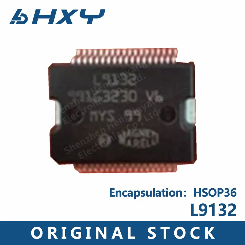 

10 шт./партия автомобильного двигателя, чип начального уровня, компьютерная микросхема управления питанием, пакет L9132, HSOP36