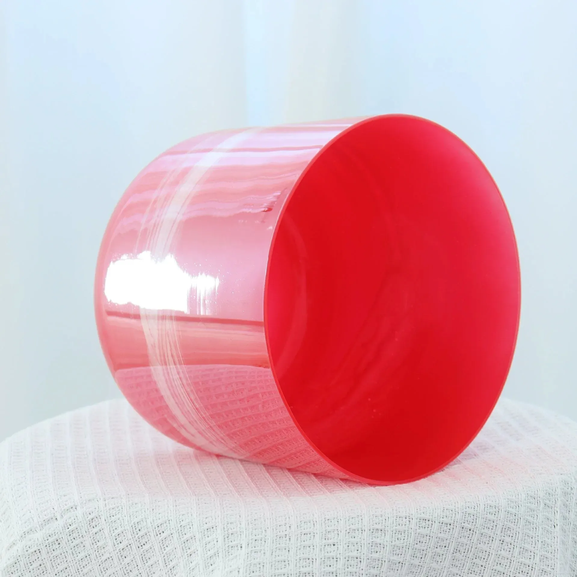 432 هرتز كريستال جرس الموسيقى الكوارتز نقي لهجة أداة التأمل مع حقيبة لشفاء شقرا العلاج الصوتي #2