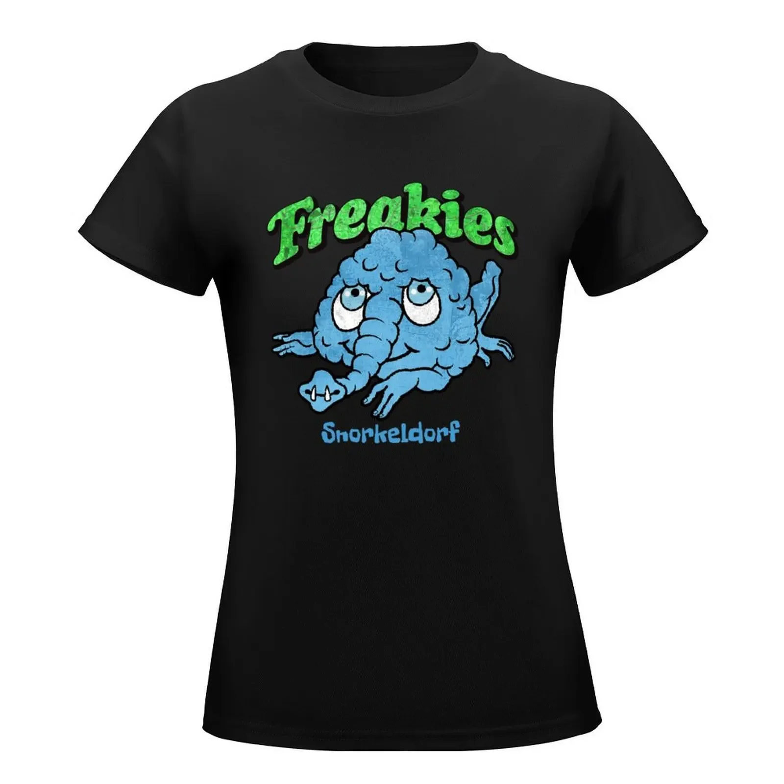 Freakies Cereal Snorkeldorf Character and Logotype T-Shirt aesthetic clothes Blouse summer clothes t shirt dress Women