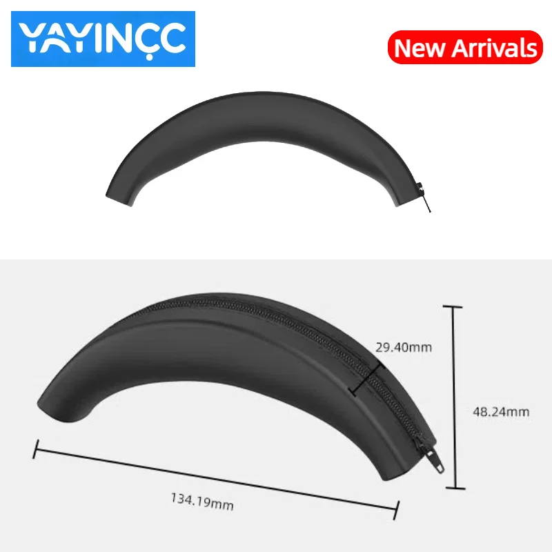 YAYINCC Replacement Leather EarPads/Silicone zipper head beam protective cover For Edifier LS880N Pro WH950NB Wireless Headphone - Image 2