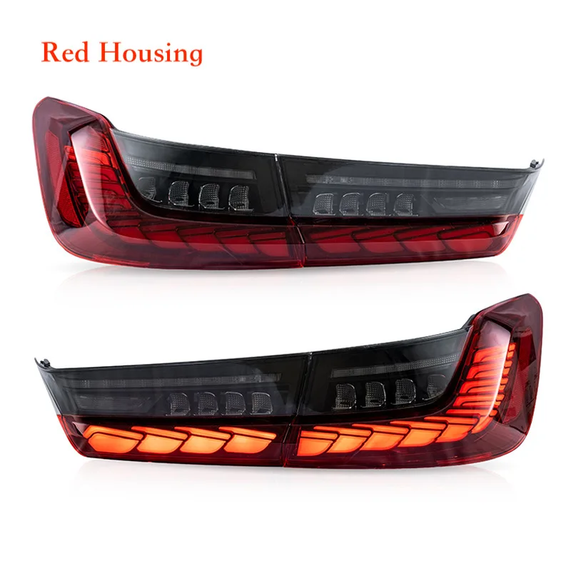 MRD Fit for BMW 3 Series 320i 325i 330i 335i G20 G28 2019-2021 Dragon Scales Design Led Tail Light Stop Light