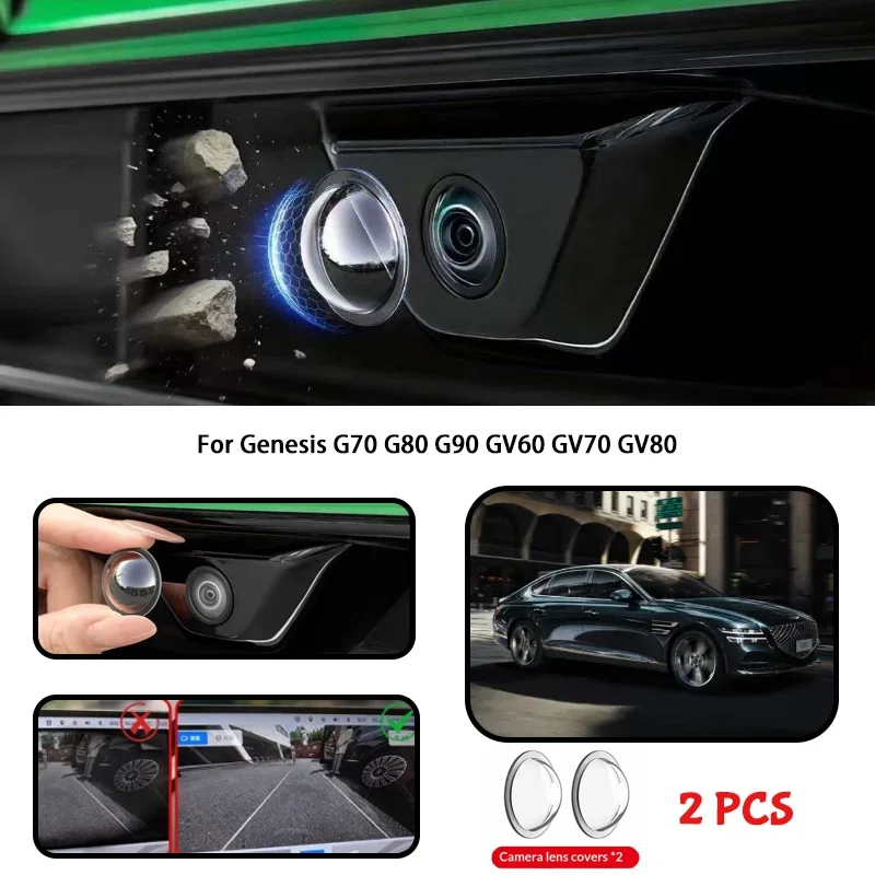 For Genesis G70 G80 G90 GV60 GV70 GV80 Car Camera Protective Cover Lens Cover