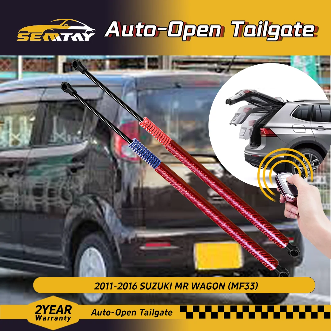 

SEMTAY автоматические подъемные стойки багажника с пружиной для SUZUKI MR WAGON (MF33) 2011-2016, опорки задней двери багажника