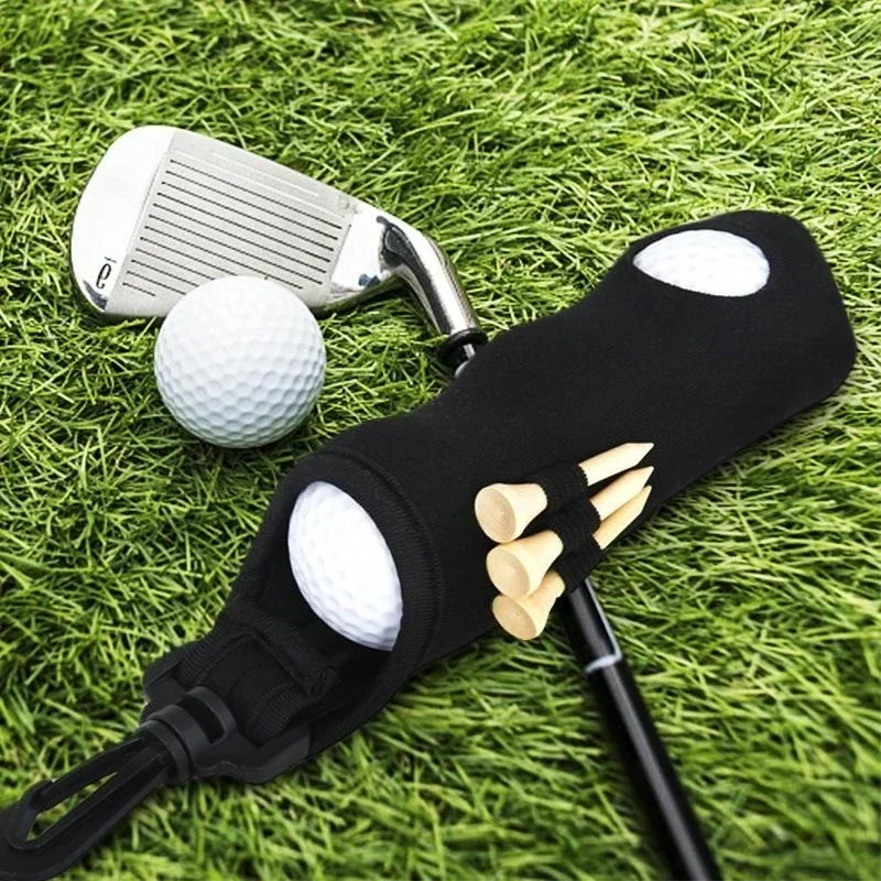 7 Chiếc Di Động Mini Golf Mang Theo Túi Bộ Golf Và TEE Giá Đỡ Với 3 Bóng Và 3 Tee Với trọng Lượng Nhẹ Móc Tay Golf Quà Tặng