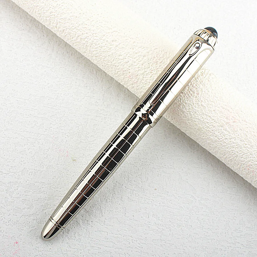 

Высококачественная шариковая ручка, металлическая ручка-роллер, роскошные элегантные ручки, сменный стержень, школьные канцелярские принадлежности, канцелярские принадлежности