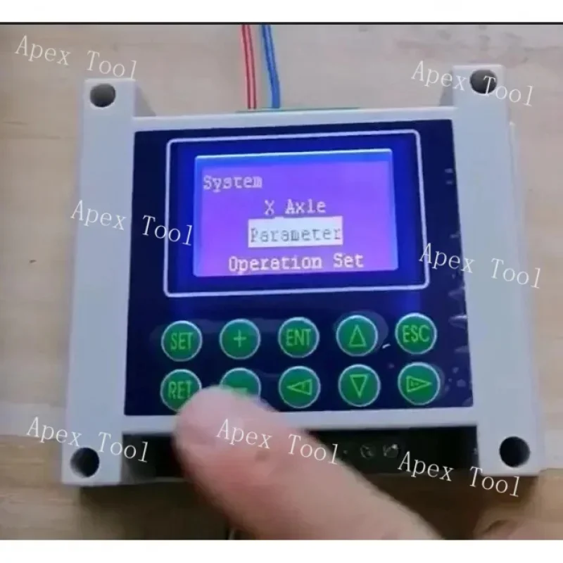 XJ-90 Programmable Single-axis Stepper Motor / Servo Motor Controller / Replaces PLC Industrial Controller
