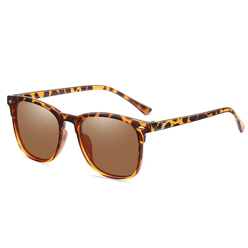 

KIZN большая оправа TR90, мужские и женские модные поляризационные очки для вождения, солнцезащитные очки для близорукости на заказ, очки по рецепту от -0,50 до -6,0