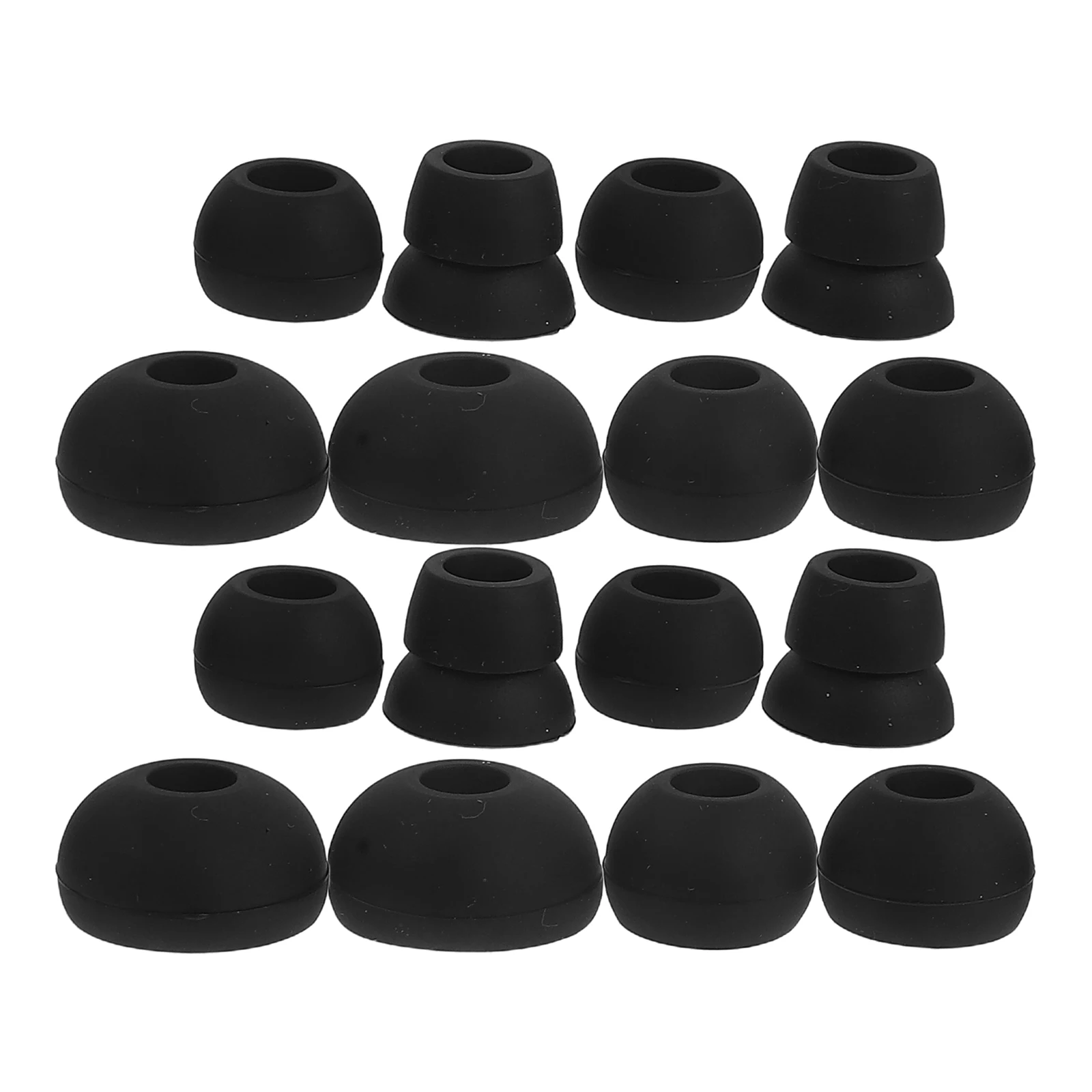 32pcs Silicone Soft Comfortable Fit Noise Isolation Long Lasting Earbud Replacement For Commuting Exercising Travel Small Earbud