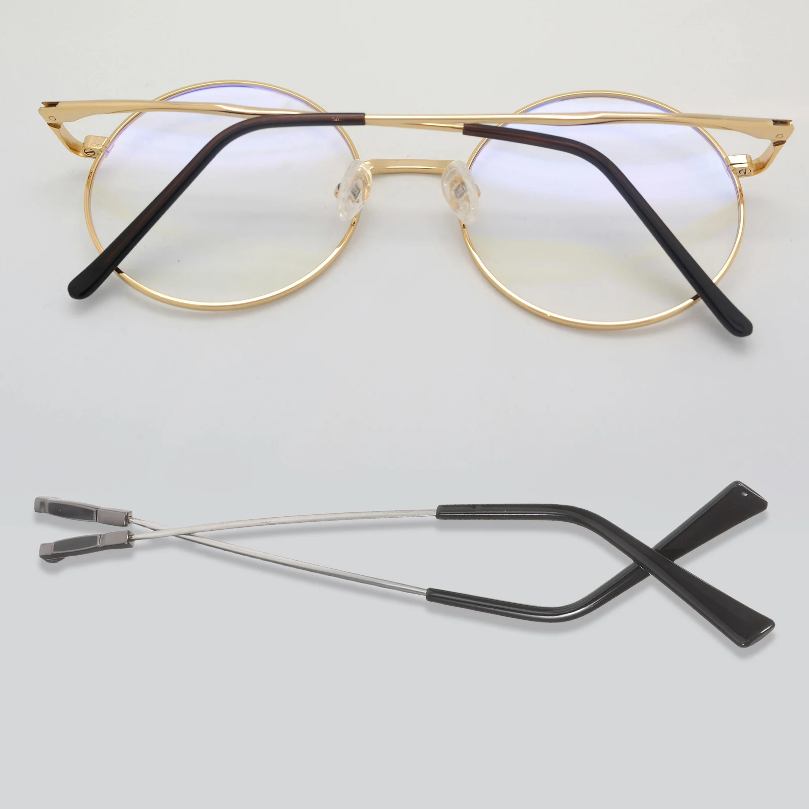 

Glasses Accessories Arms for Replacement Eyeglass Temples Soft Eyeglasses Repair Kit Black Legs