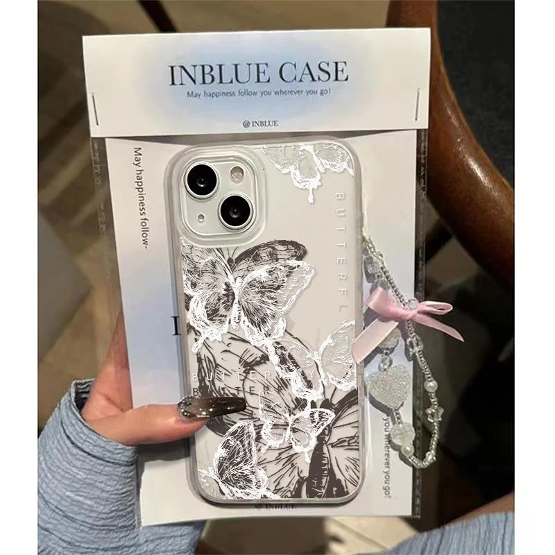 Чехол С Рисунком бабочки для iPhone 12