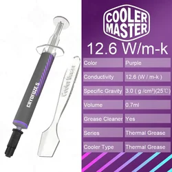 Cooler Master Cryofuze 5 12.6W/mk Computer Heat Dissipation Thermal Grease Purple Paste for PC Laptop GPU/CPU Heat Dissipation