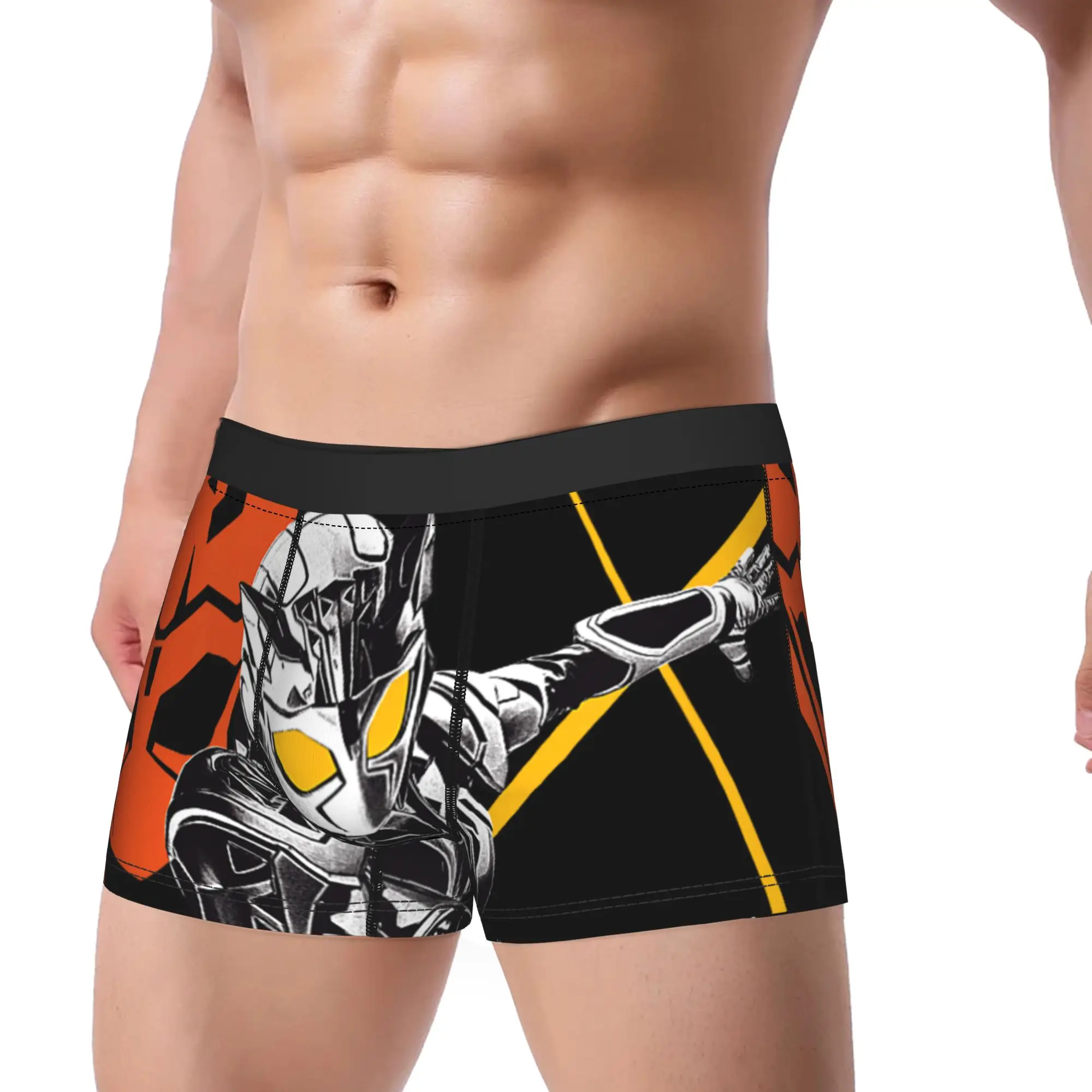 adults 18 plus Kamen Rider Valkyrie boxers  Underpants Breathbale Panties Men's Underwear Print Shorts Boxer Briefs
