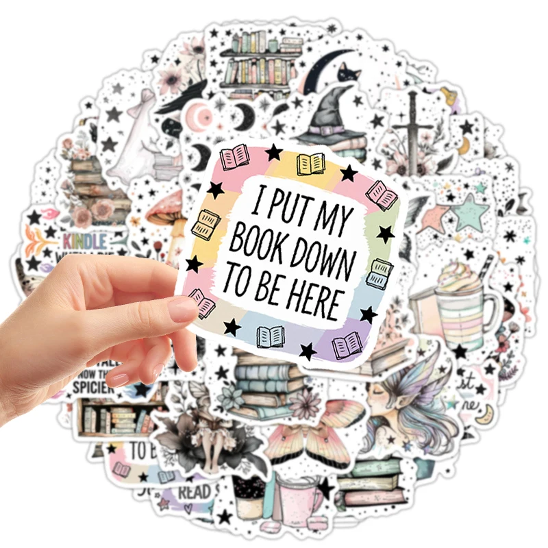 50 autocollants inspirants et motivants en anglais, affirmations positives, autocollants pour scrapbooking, journaux