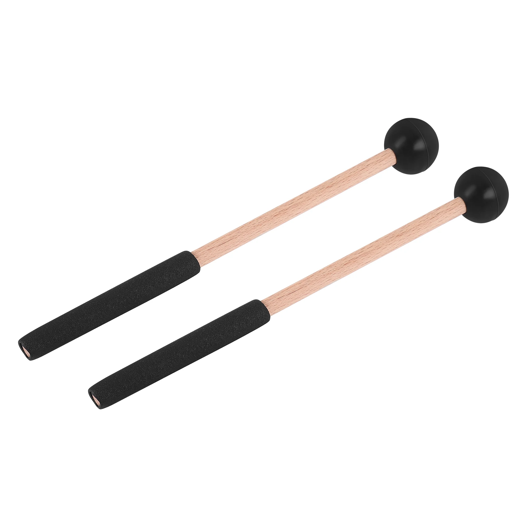 1 Pair Tongue Drum Mallets Soft Rubber Head Drum Mallets Sticks for Drums Tongue Drums and Keyboard Percussion