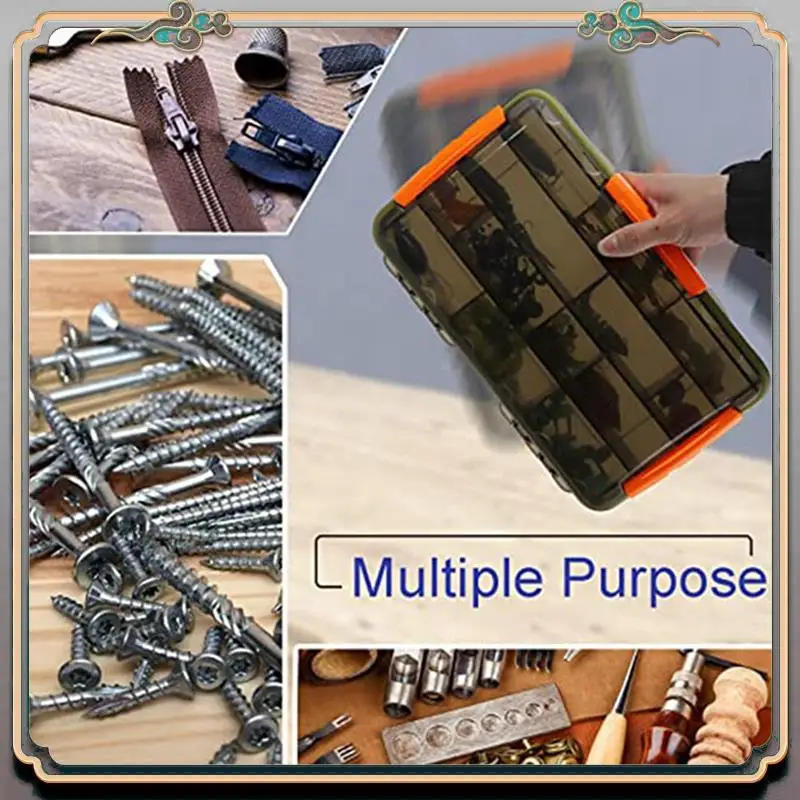 

Durable Multifunctional Fishing Storage Box Waterproof Plastic Box Fish Hooks Accessories Fishing Gear Fishing Supplies Box Set