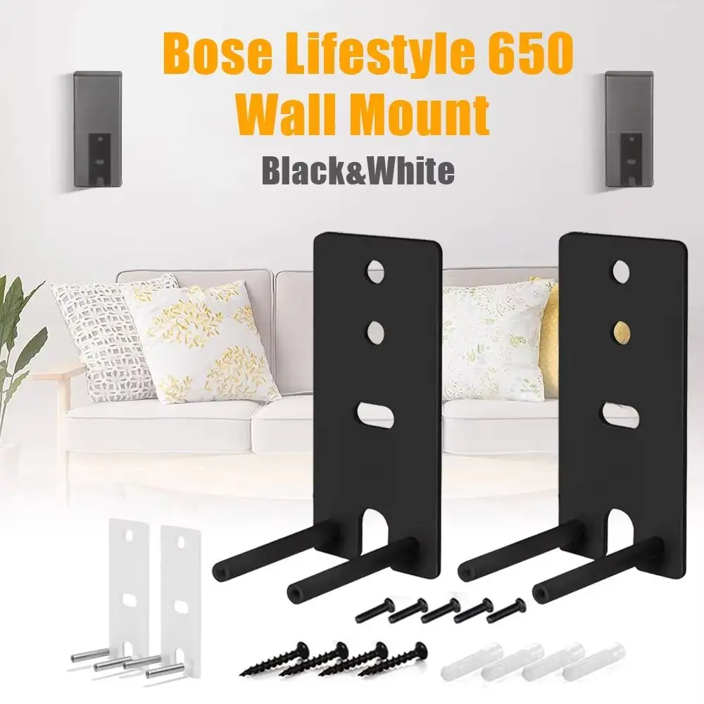 Nuevos soportes de pared para sonido, soporte de pared para altavoz anticaída de Metal, estante Universal para barra de sonido, accesorios para altavoces Bose