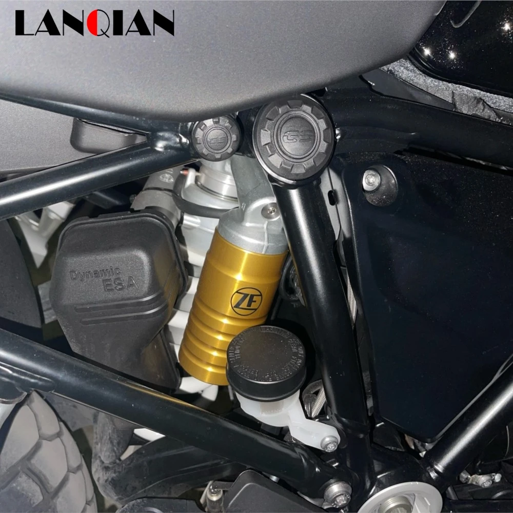 

For BMW R1200GS LC R1250 GS/Adventure 2013-2019-2021 Motorcycle Frame Hole Cover Caps Plug Decorative Frame Cap Rear Trim Cover