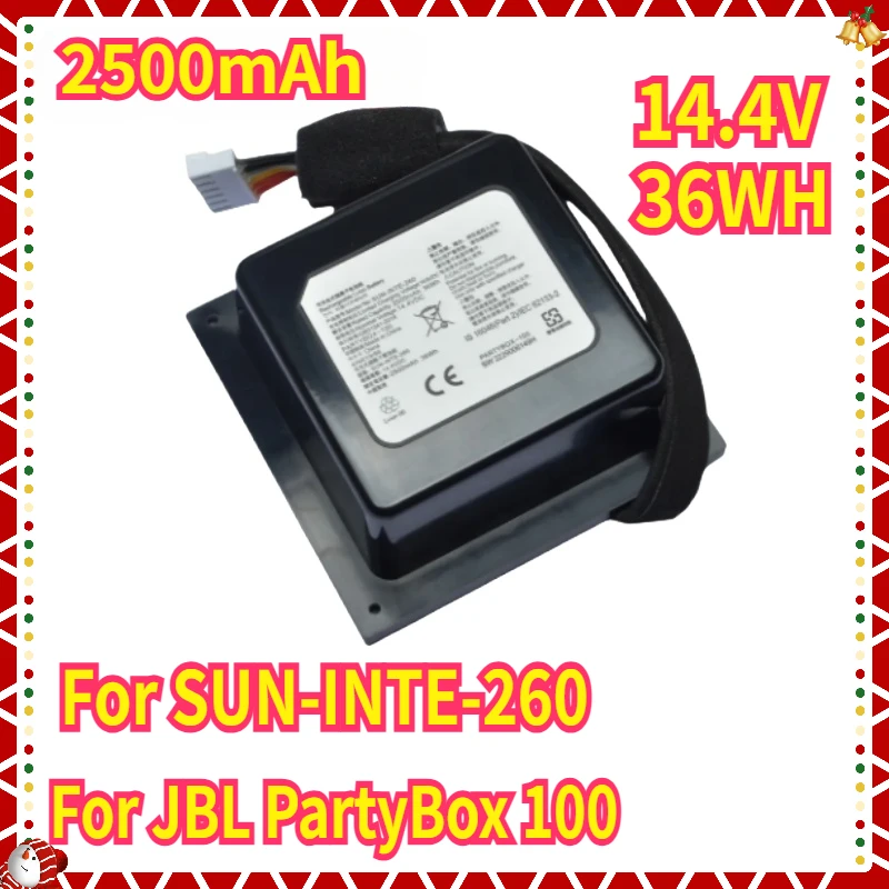 

14.4V 36WH 2500mAh SUN-INTE-260 Replacement Battery for JBL PartyBox 100 Bluetooth Speaker