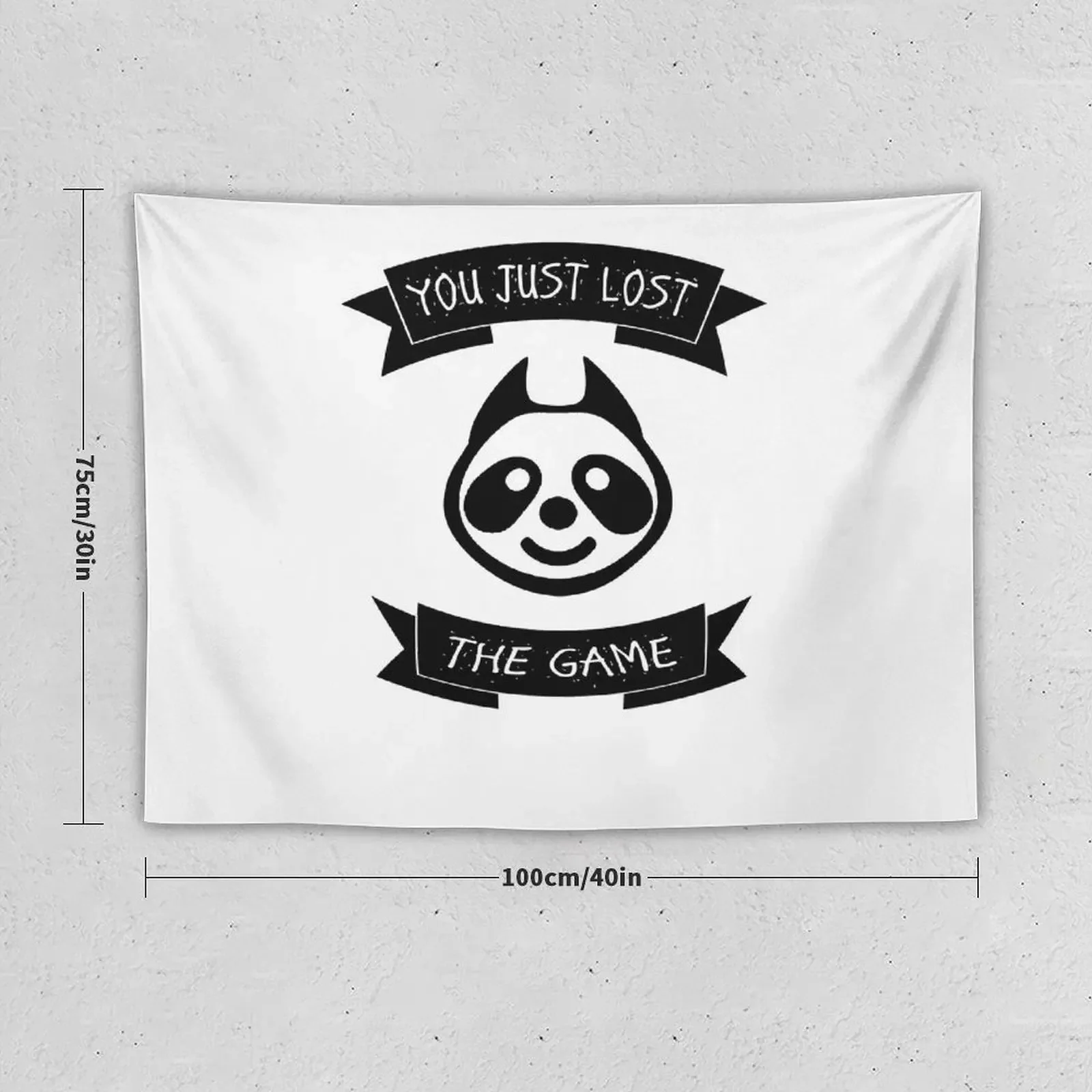 You Just Lost The Game - Funny Comical Design Tapestry Wall Deco Decoration Room Tapestry