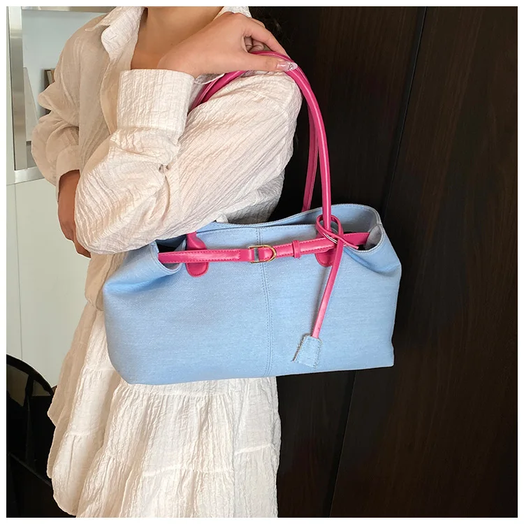 Fashionable Versatile Casual Large-Capacity Shoulder Bag for Women description 24