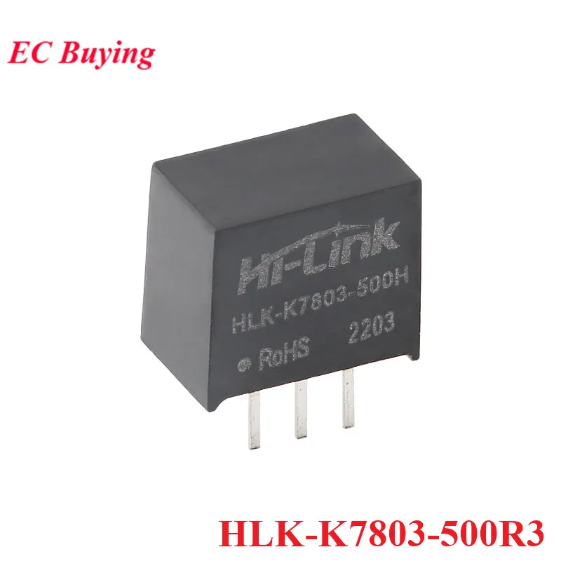 K7803-500R3 K7805-500R3 DC-DC Non-isolated Power Module Ultra Wide Voltage Input 5V 3.3V Regulated Output Protection