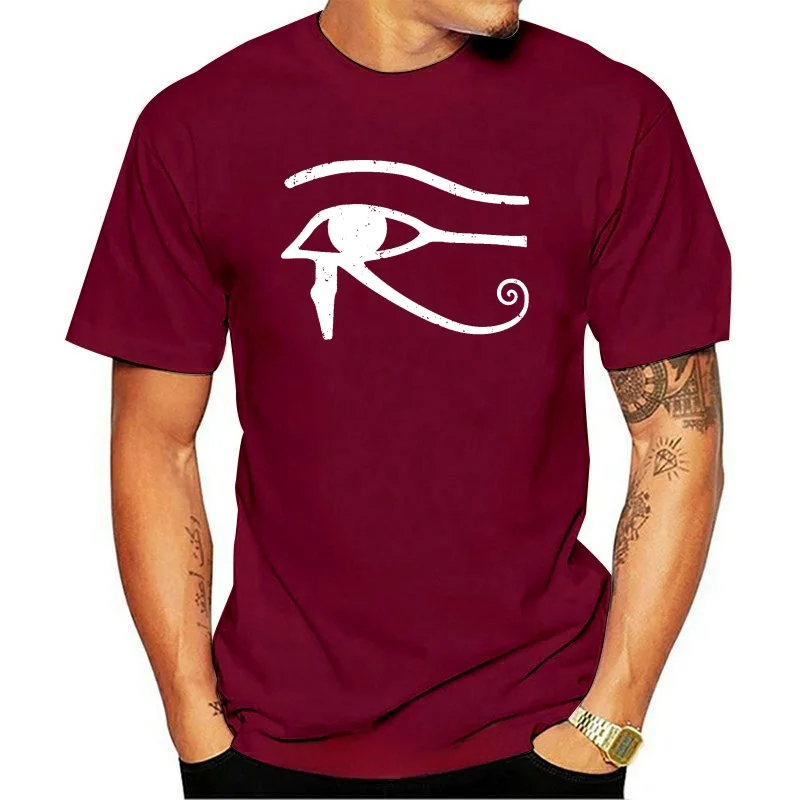 New EYE OF HORUS II SIGN T-SHIRT - Anubis Ra Falcon Sun God Egypt Egyptian Shirt